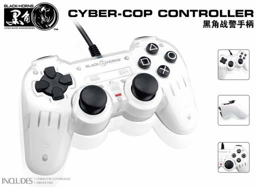 TAY CHƠI GAME USB Cyber-Cop Controller, GIÁ TAY CHƠI GAME USB, HÀ NỘI BÁN TAY CHƠI GAME